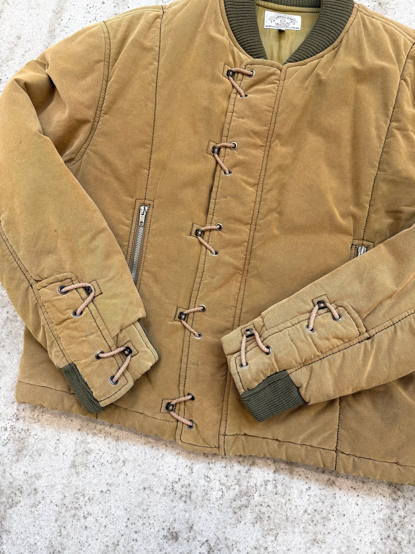 Armani Jeans 1990s rope bomber