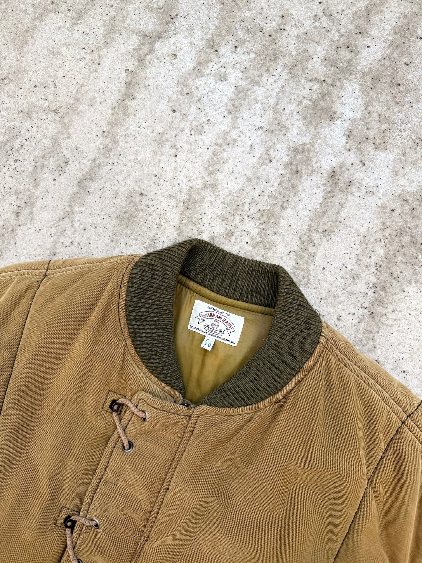 Armani Jeans 1990s rope bomber