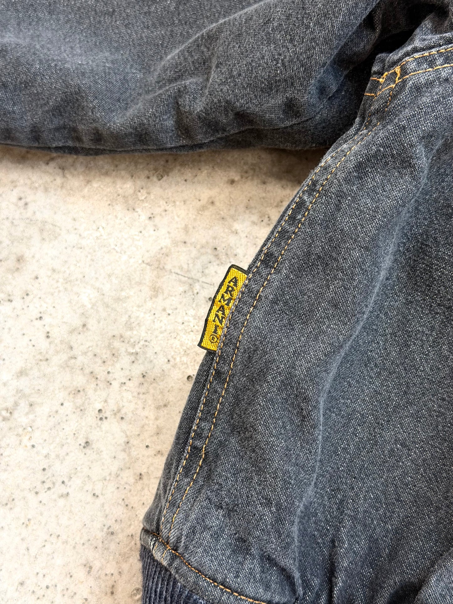 Emporio Armani 1980s denim bomber