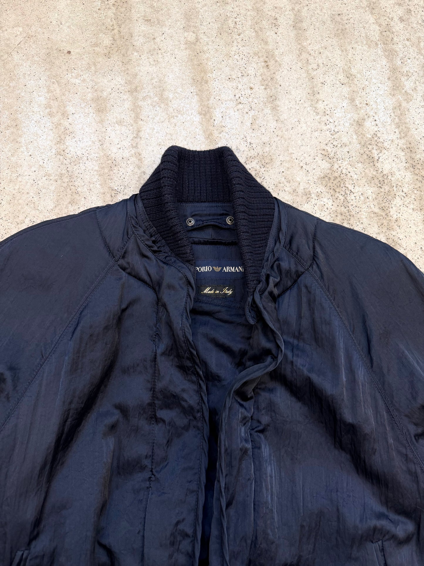 Emporio Armani 1980s bomber