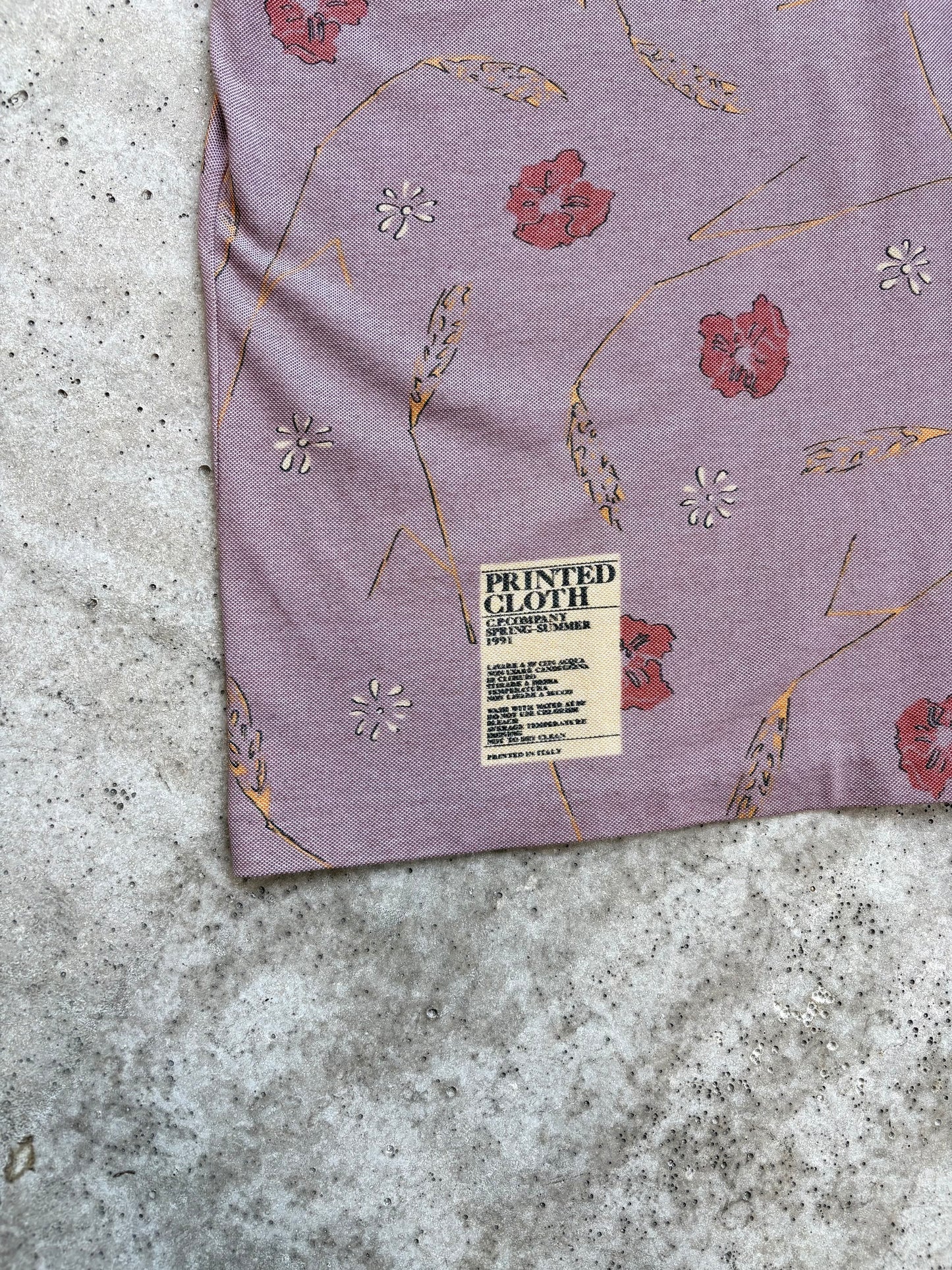 CP Company SS1991 Printed Cloth